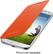 Alt View 6. Samsung - Flip-Cover Case for Samsung Galaxy S 4 Mobile Phones - Orange.