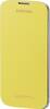 Samsung - Flip-Cover Case for Samsung Galaxy S 4 Mobile Phones - Yellow-Front_Standard