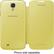 Alt View Standard 4. Samsung - Flip-Cover Case for Samsung Galaxy S 4 Mobile Phones - Yellow.