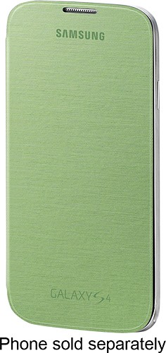  Samsung - Flip-Cover Case for Samsung Galaxy S 4 Mobile Phones - Green