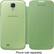 Alt View Standard 4. Samsung - Flip-Cover Case for Samsung Galaxy S 4 Mobile Phones - Green.