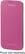 Front. Samsung - Flip-Cover Case for Samsung Galaxy S 4 Mobile Phones - Pink.