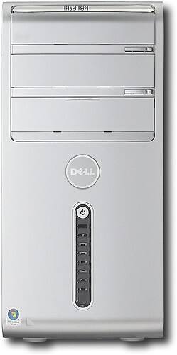 Front Standard. Dell - Inspiron Desktop with Intel® Core™2 Quad Processor Q6600.