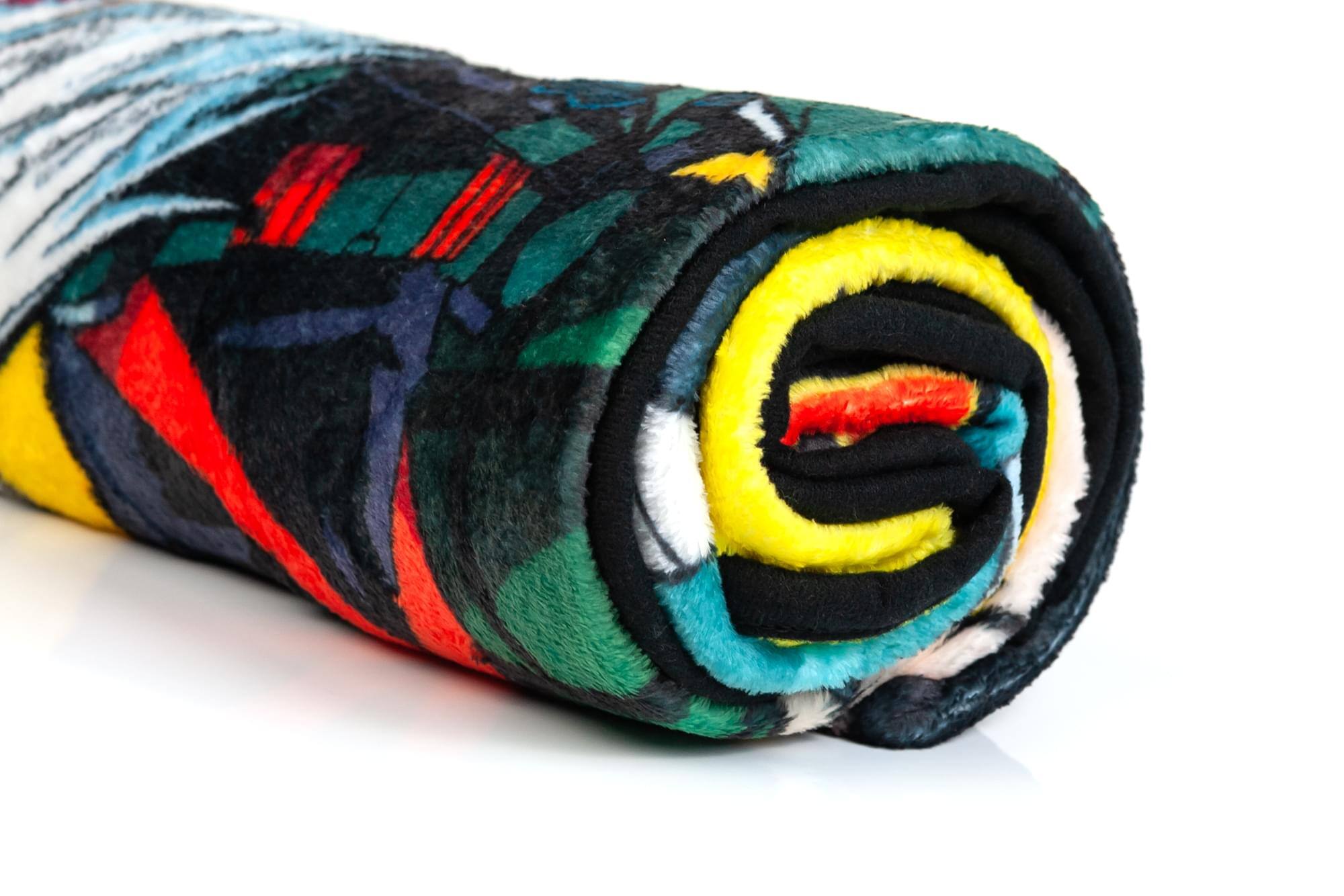 Alt View 1. Just Funky - My Hero Academia Superheroes Lightweight Fleece Throw Blanket | 45 x 60 Inches - Multi-Color.