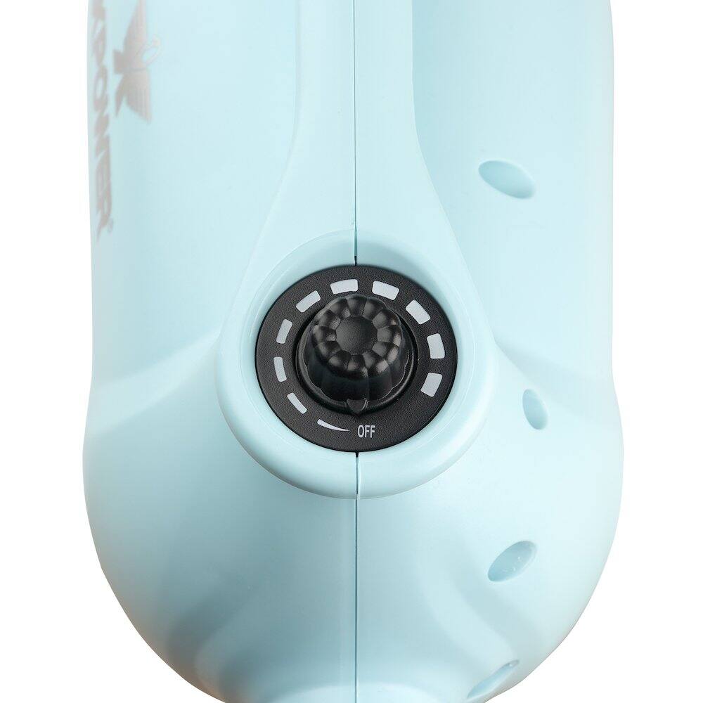 Alt View 1. XPOWER - B-163 High Velocity Variable Speed Double Motor Pet Dryer - Sky Blue.