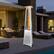 Alt View 1. Costway - Costway 42,000 BTU Stainless Steel Pyramid Patio Heater Glass Tube Flame W/ Wheels - Silver.