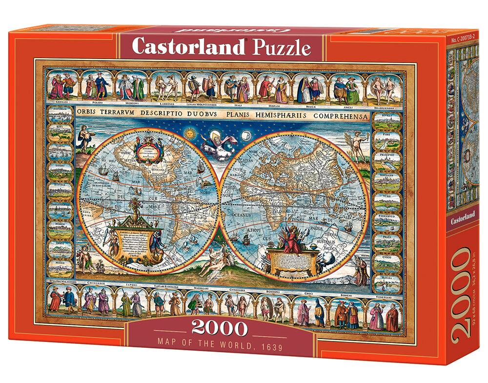 Castorland Puzzle No. C-200733-2

ORBIS TERRARVM DESCRIPTIO DUOBVS PLANIS HEMISPHARIIS COMPREHENSA

2000 MAP OF THE WORLD, 1639

362x268 2000 9X68