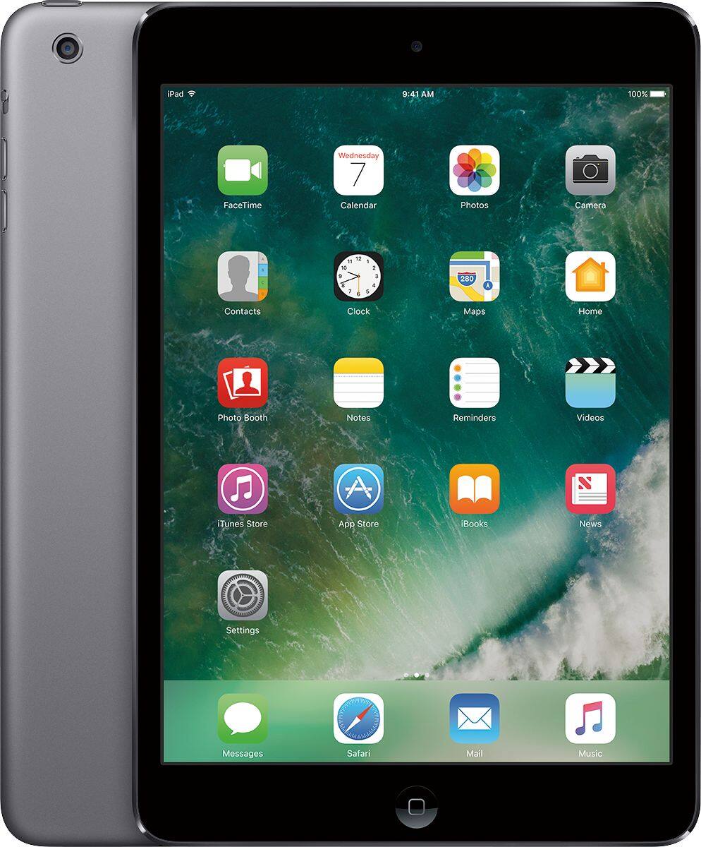 Angle. Apple - iPad® mini 2 with Wi-Fi - 16GB - Space Gray.