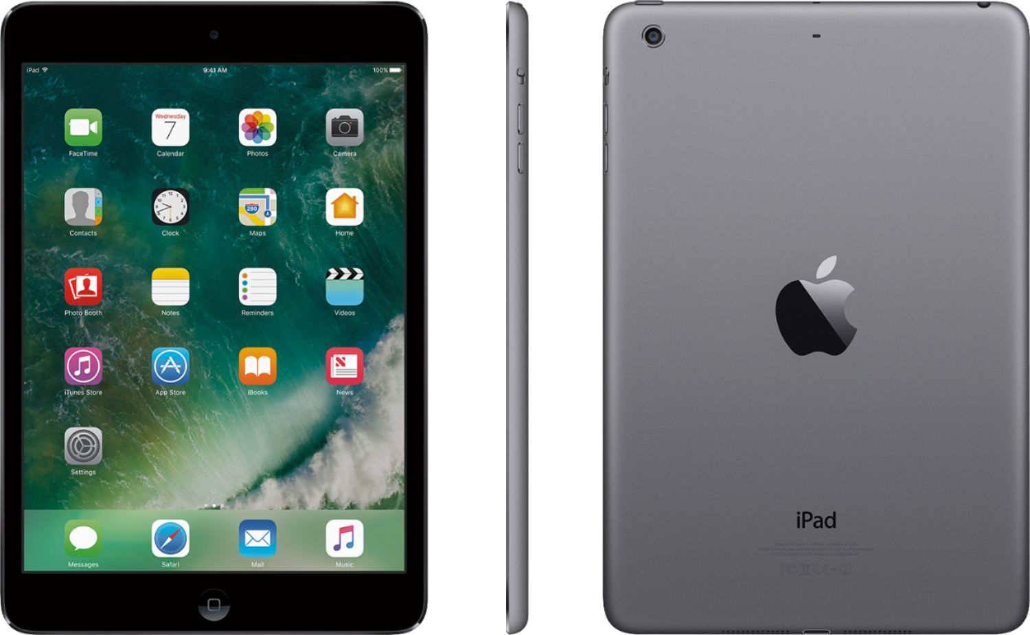 Best Buy: Apple iPad® mini 2 with Wi-Fi 16GB Space Gray ME276LL/A