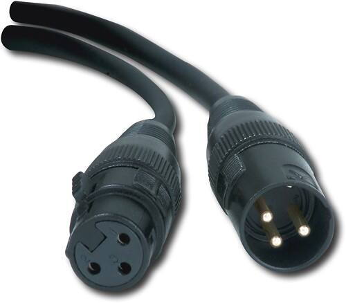 Front Standard. Accu Cable - 10' DMX Cable.