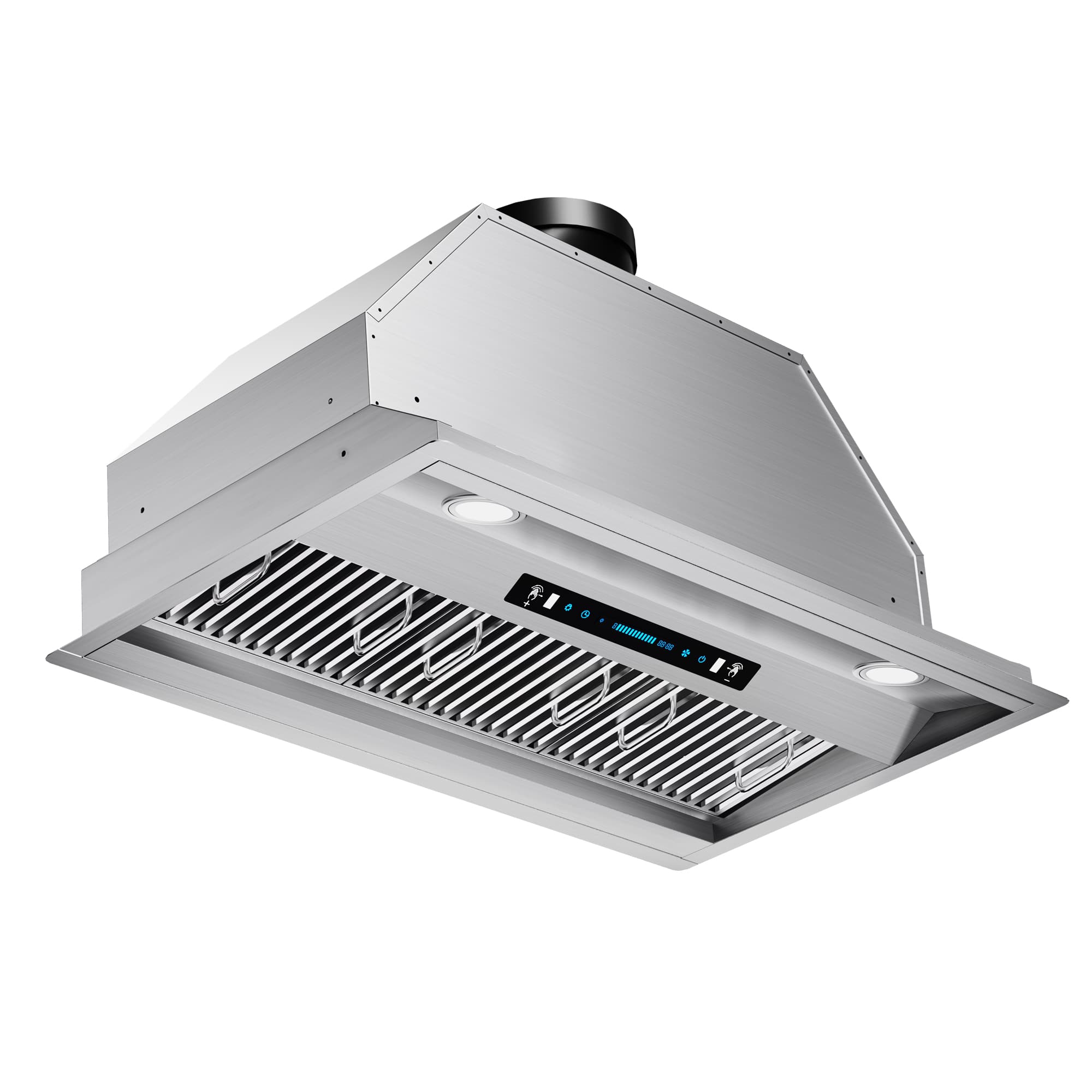 ZJKLA - 36 inches - Externally Vented - Range Hood Insert - Stainless Steel