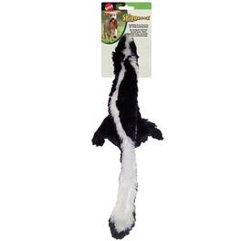 Spot - Skinneeez Black/White Plush Skunk Dog Toy Medium 1 pk - Black | White