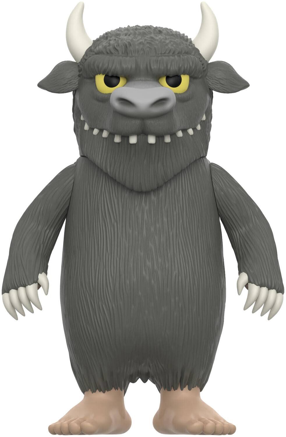 Alt View 3. Super7 - Super7 - Where The Wild Things Are - ReAction Figures Wv1 - Bull (Monster)   - Collectibles - Multicolor.