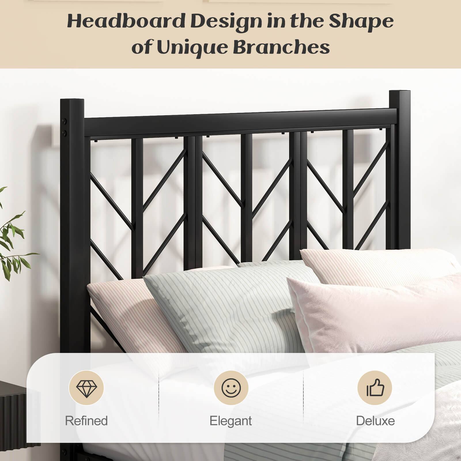 Headboard Design in the Shape of Unique Branches

Refined  
Elegant  
Deluxe