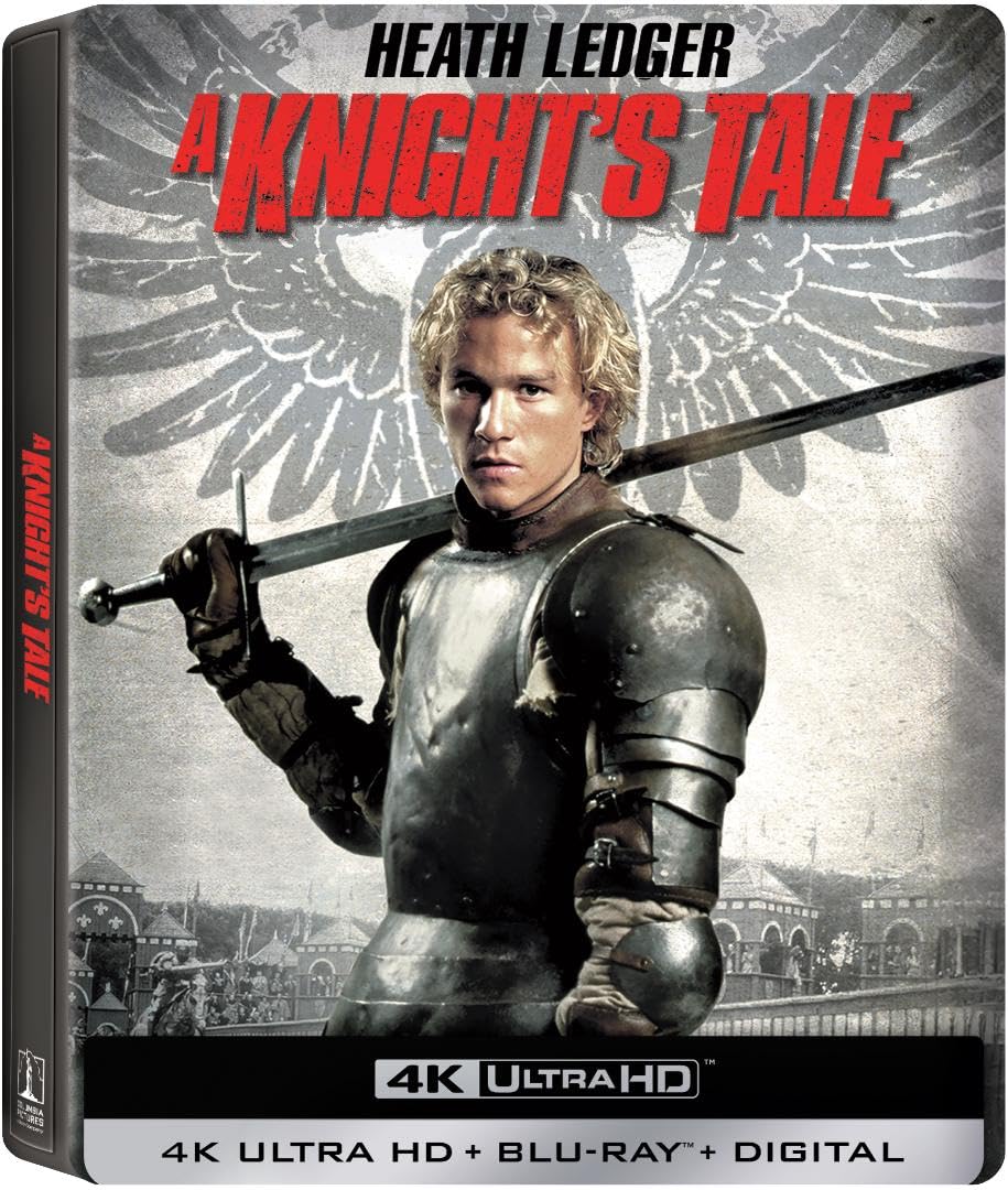 Alt View 1. Steelbook A Knight's Tale (4K UHD + Blu-ray + Digital).