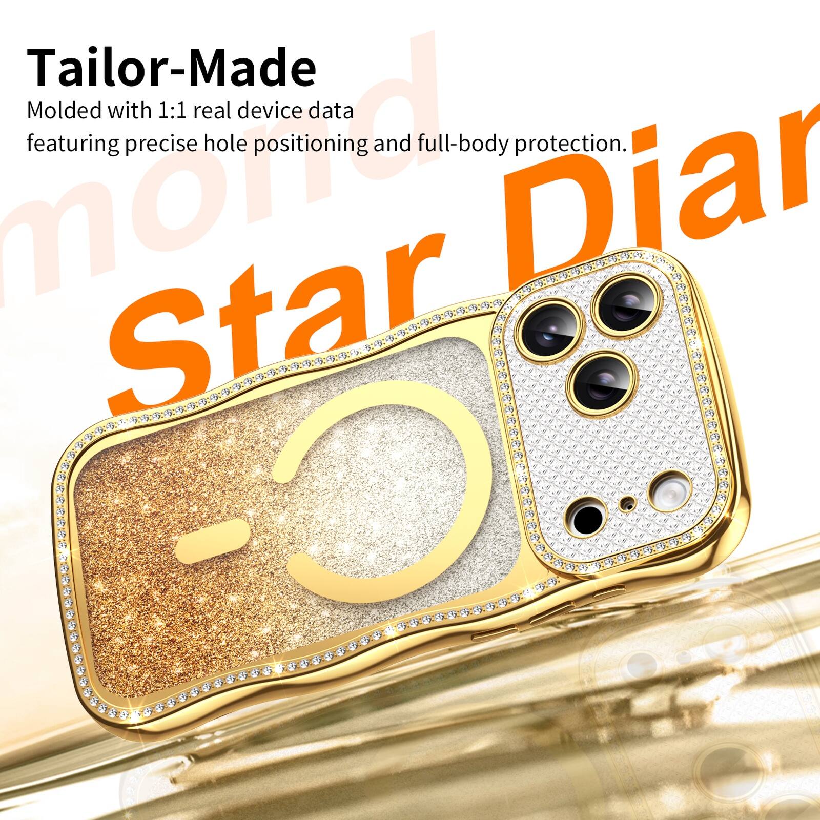 Tailor-Made  
Molded with 1:1 real device data featuring precise hole positioning and full-body protection.  
Star Diary