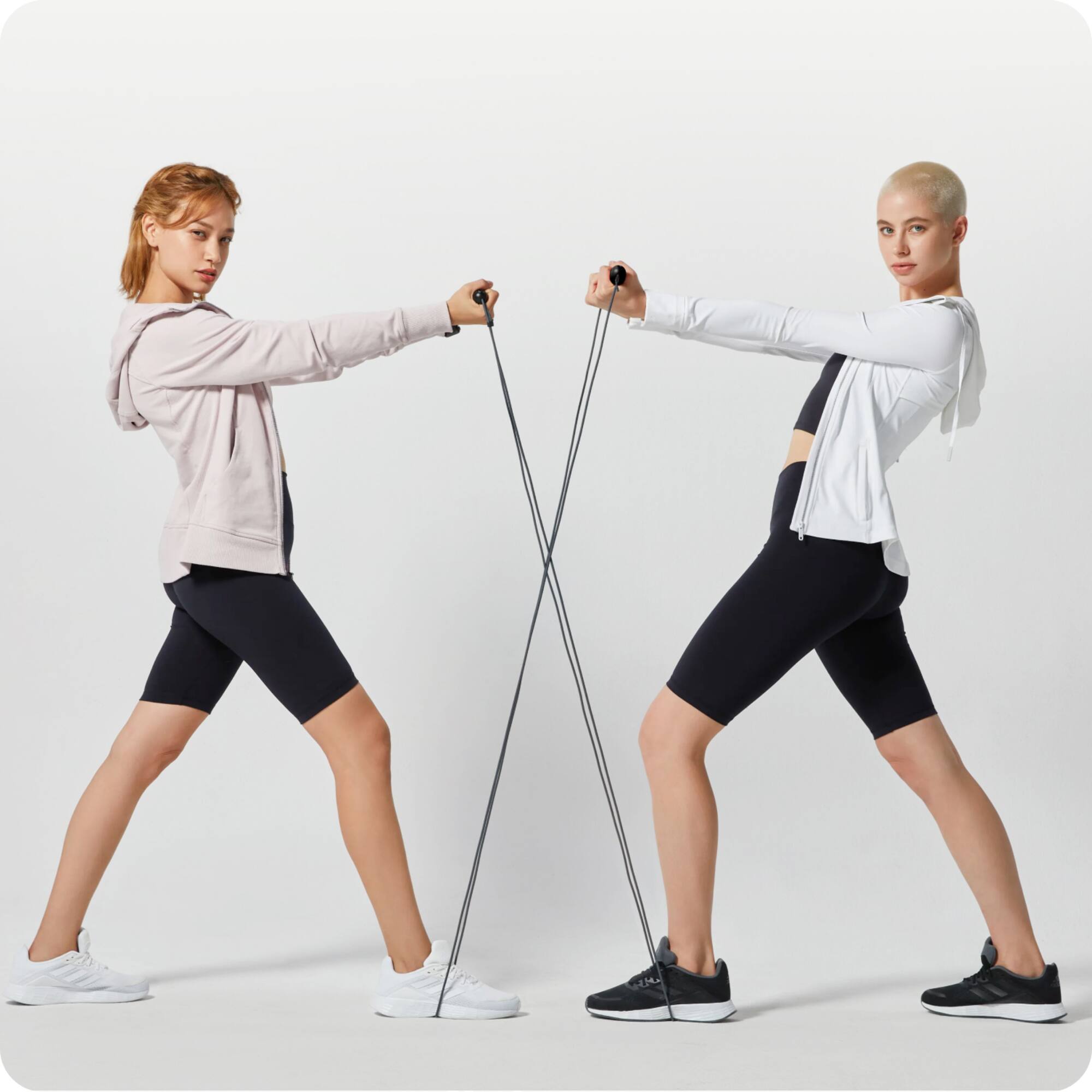 Alt View 2. Particula - GoJump SmartRope - App Enabled Jump Rope, Home Training & Workout Exercise Equipment - black.