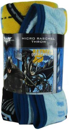 Northwest - Batman Dark Knight Rises Gothic Knight Micro Raschel Plush Throw - Multi
