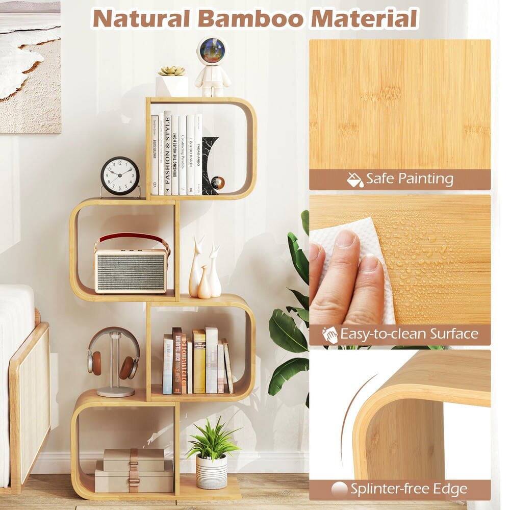 Natural Bamboo Material

- Safe Painting
- Easy-to-clean Surface
- Splinter-free Edge