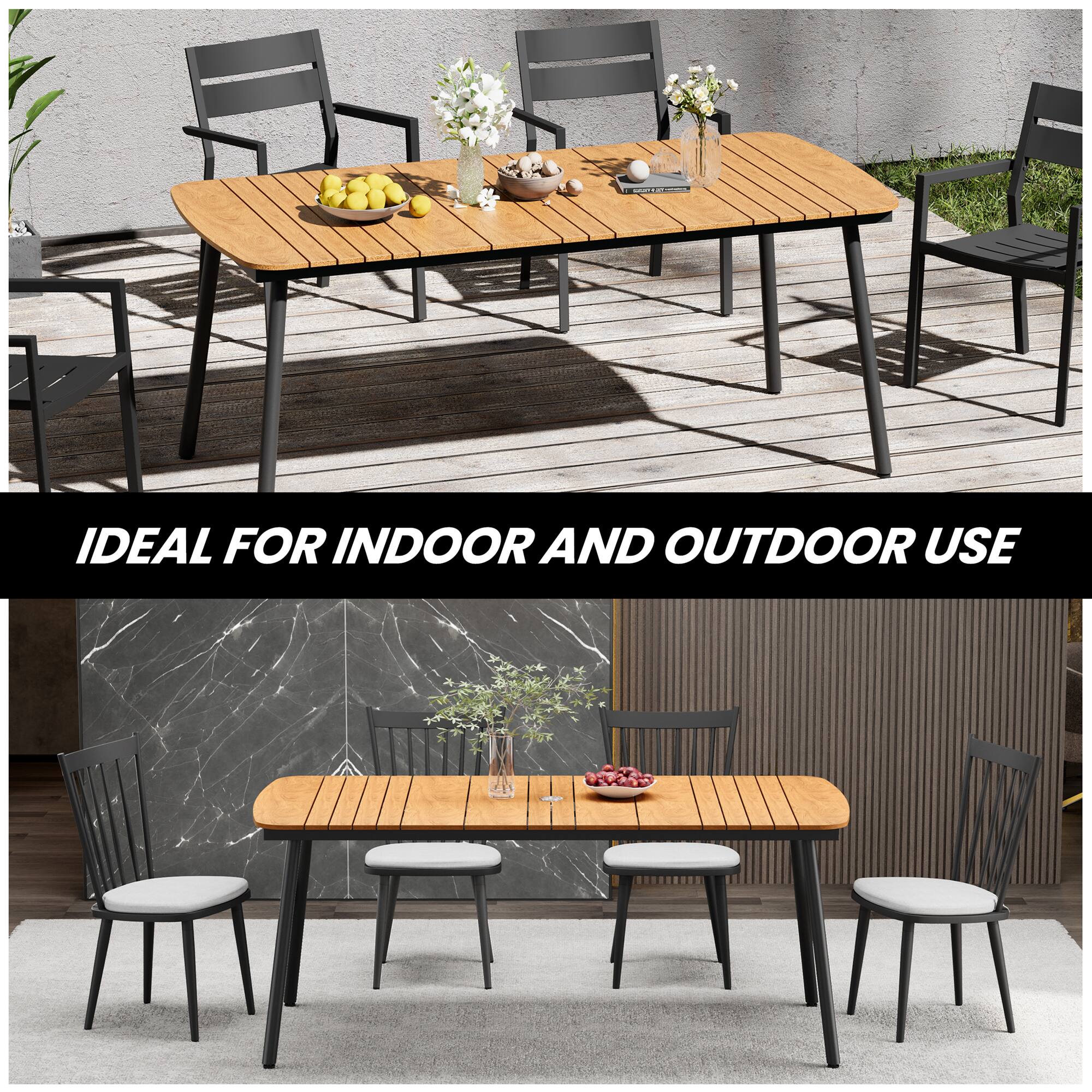 IDEAL FOR INDOOR AND OUTDOOR USE