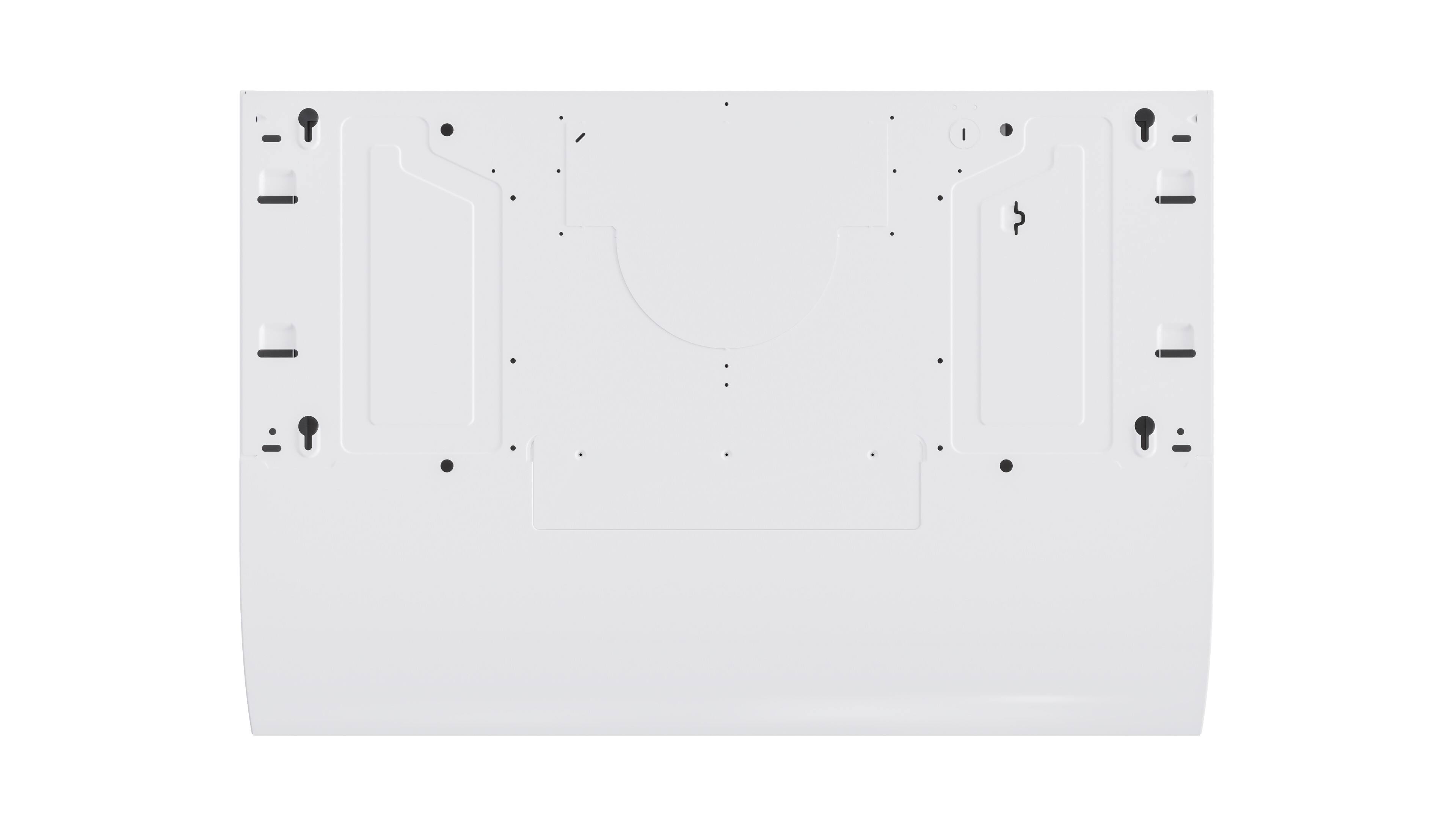 Alt View 5. Broan - Broan-NuTone 30-Inch Under Cabinet Range Hood, ENERGY STAR, 350 Max Blower CFM - White.