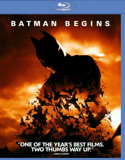 Front Standard. Batman Begins [Blu-ray] [2005].