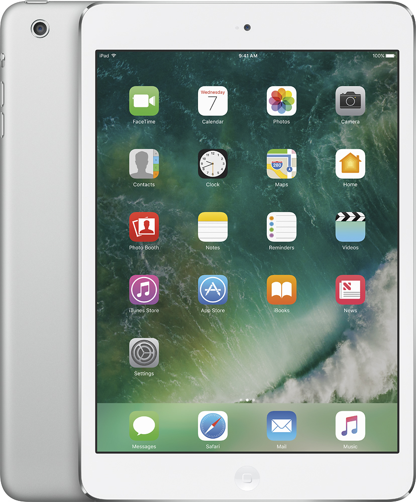 Apple iPad® mini 2 with Wi-Fi 32GB Silver ME280LL/A - Best Buy