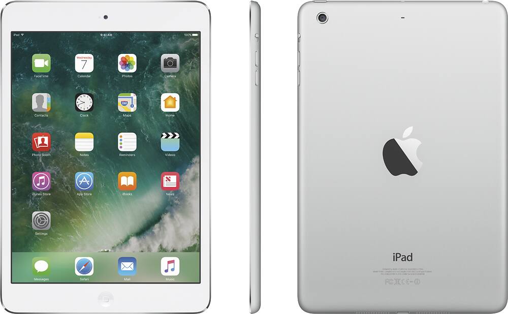 Alt View 11. Apple - iPad® mini 2 with Wi-Fi - 32GB - Silver.