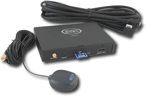 Angle Standard. Jensen - GPS Navigation Adapter for Select Jensen In-Dash Decks.