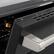 Alt View 6. ZLINE - 36 in. Wide 5 Elements 5.2 Cu.Ft. Paramount Freestanding Induction Range with Electric Oven in Satin Steel w/ Black Door - Matte Black.