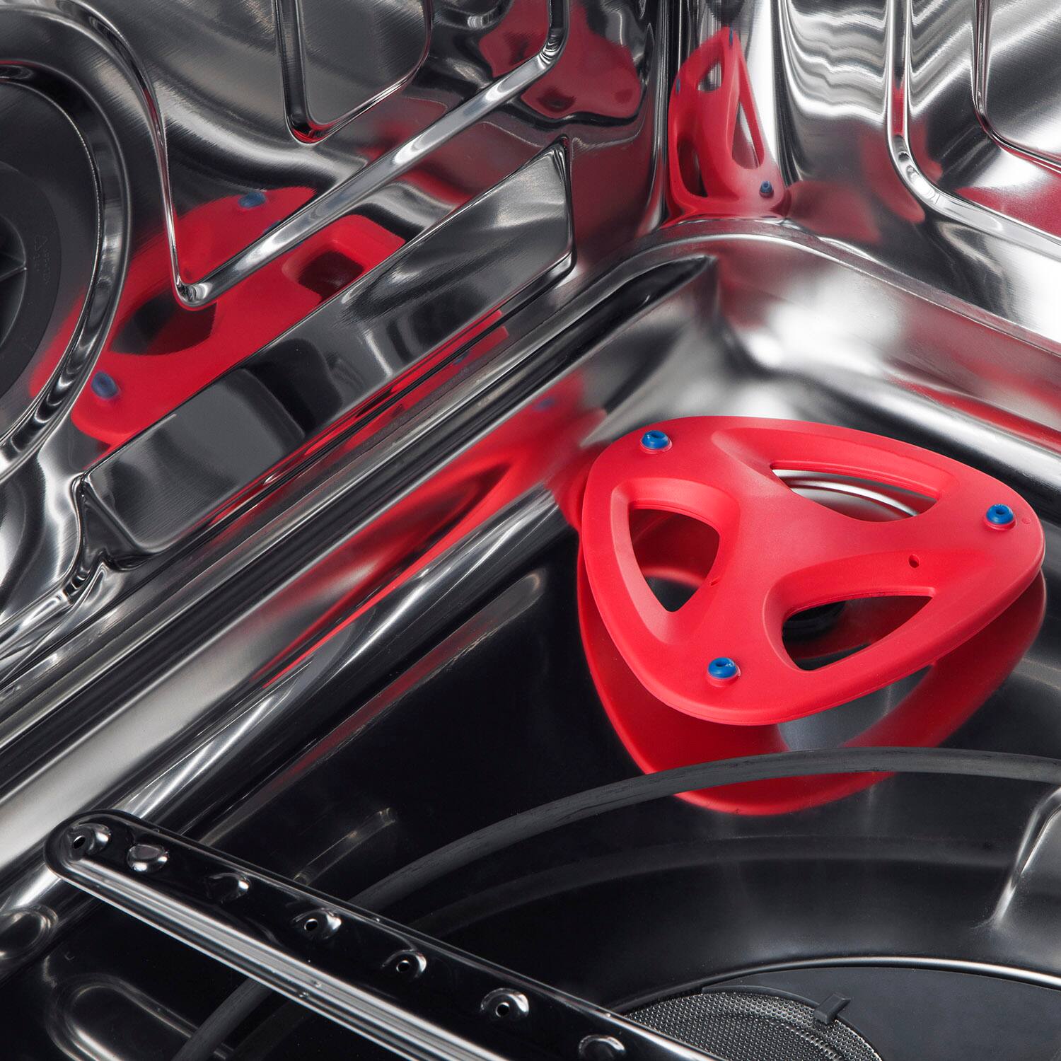 Angle. Kucht - 24 in. Top Control Dishwasher in Stainless Steel with Stainless Steel Tub and Multi-Filter System - Stainless Steel.