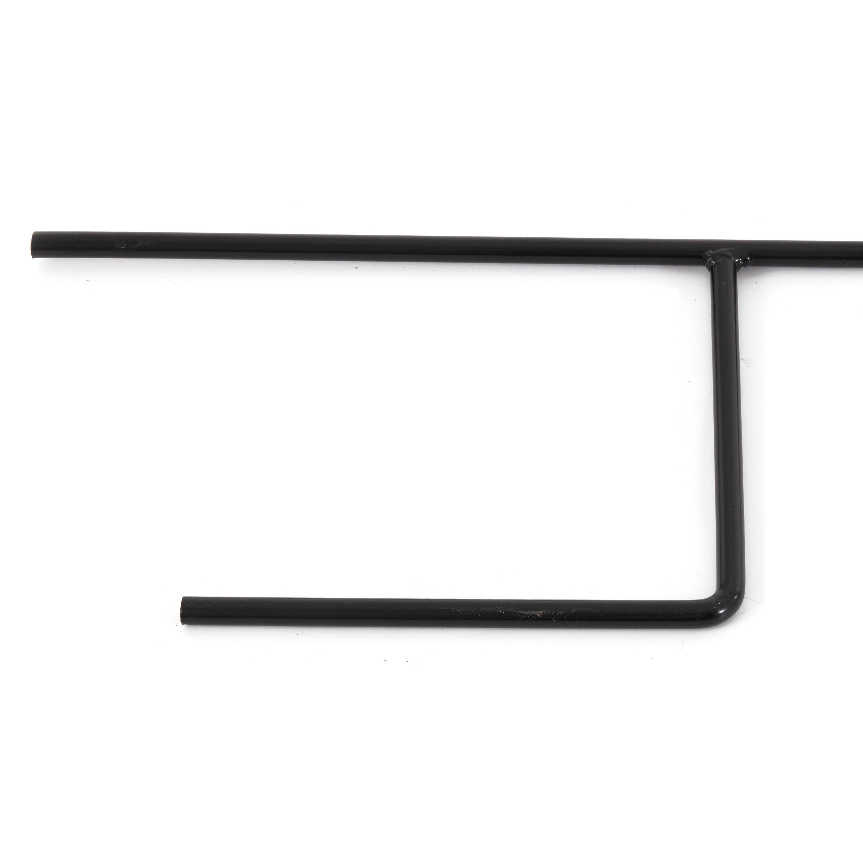 Alt View 5. Ashman - Ashman Shepherd Hook for Plants and Bird Feeders, 65 Inches Tall, 1 Side, 4 Pack - Black.
