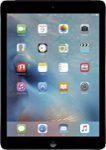 Front Zoom. Apple - iPad® Air with Wi-Fi + Cellular - 32GB - (Verizon Wireless) - Space Gray.