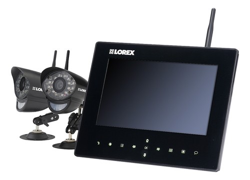  Lorex - LIVE SD9+ 4-Channel, 2-Camera Indoor/Outdoor Wireless Monitoring System