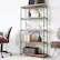 Alt View 12. Costway - 5-Tier Bookshelf, Industrial Etagere Bookcase, Rustic Display Shelf Organizer - Black + Brown.