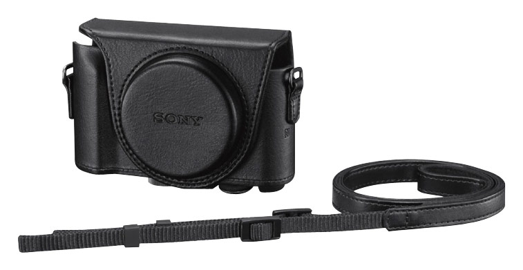 Angle View: Sony - Jacket Camera Case - Black