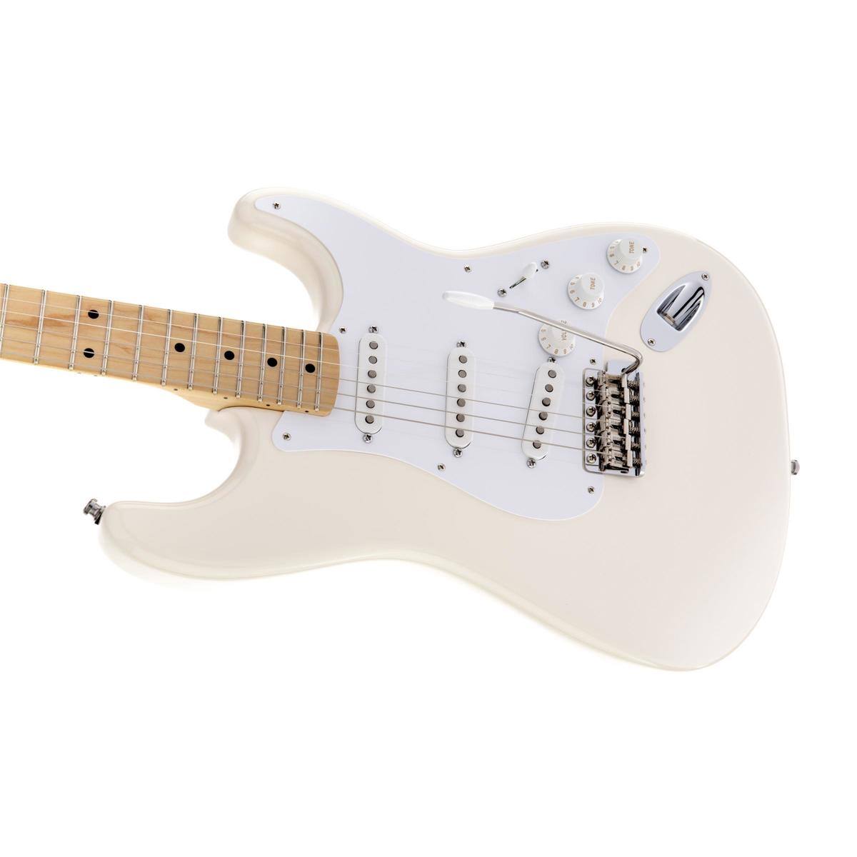 Alt View 4. Fender - Fender Jimmie Vaughan Tex-Mex Stratocaster Electric Guitar, Olympic White.
