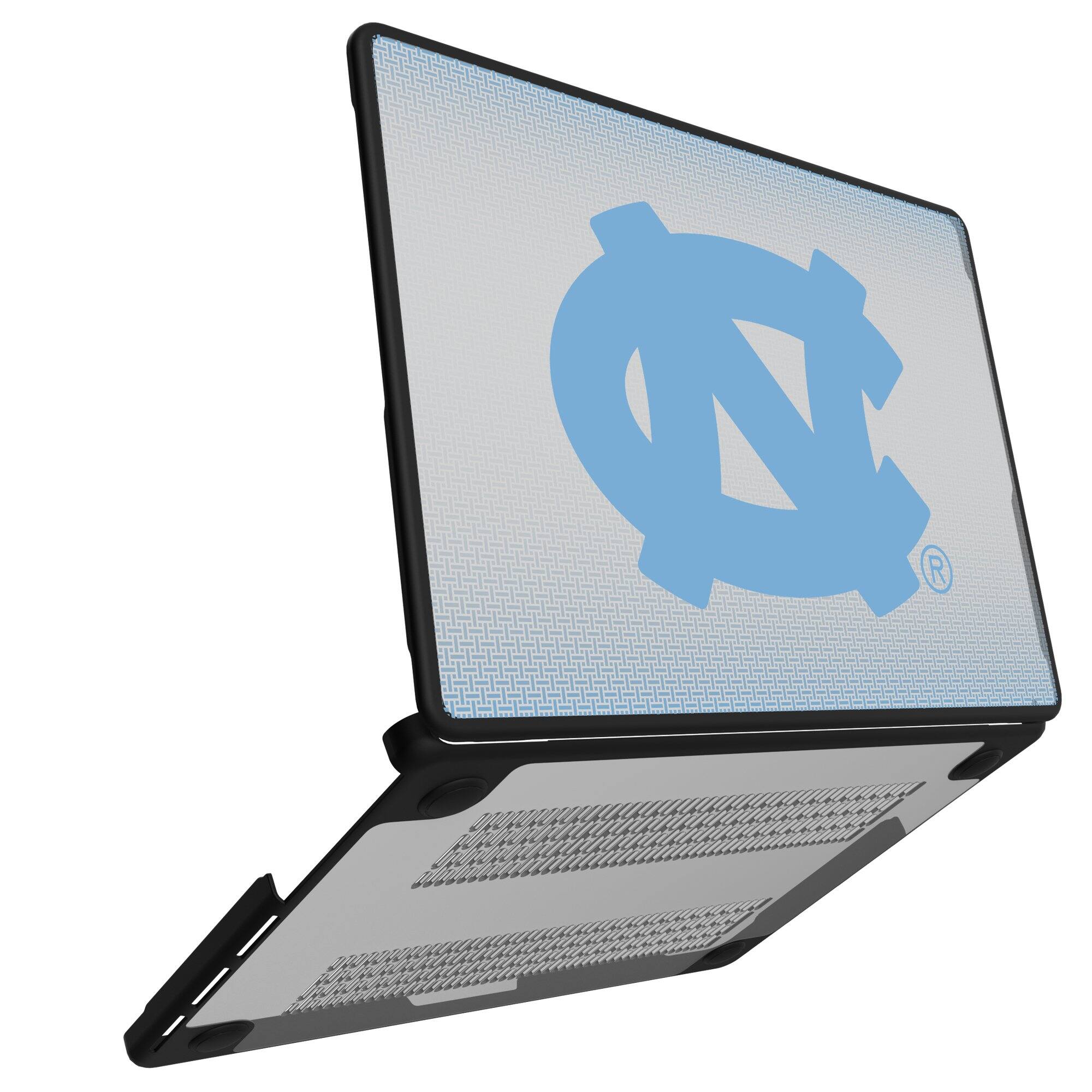 Alt View 1. Keyscaper - North Carolina Tar Heels Linen MacBook Case - Air 15 in - Multicolor.