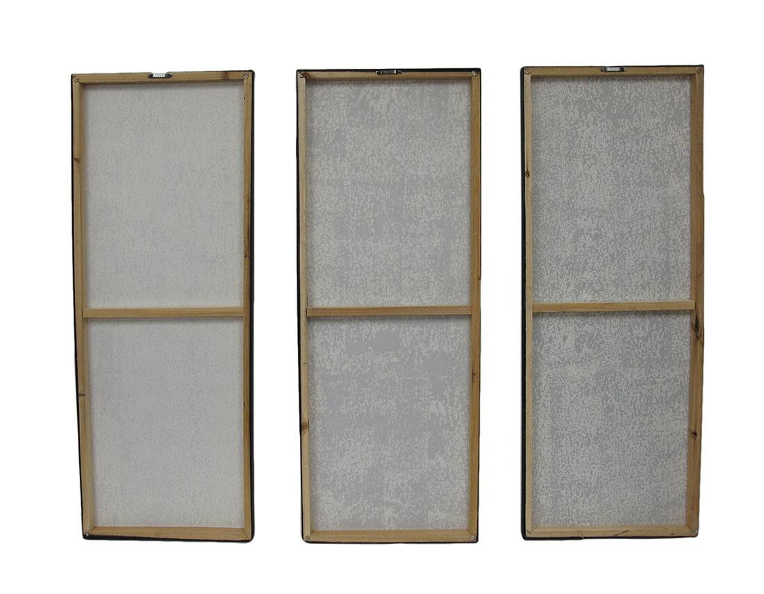 Alt View 2. Zeckos - 3 Piece Old World Map Canvas Prints - Multicolored.