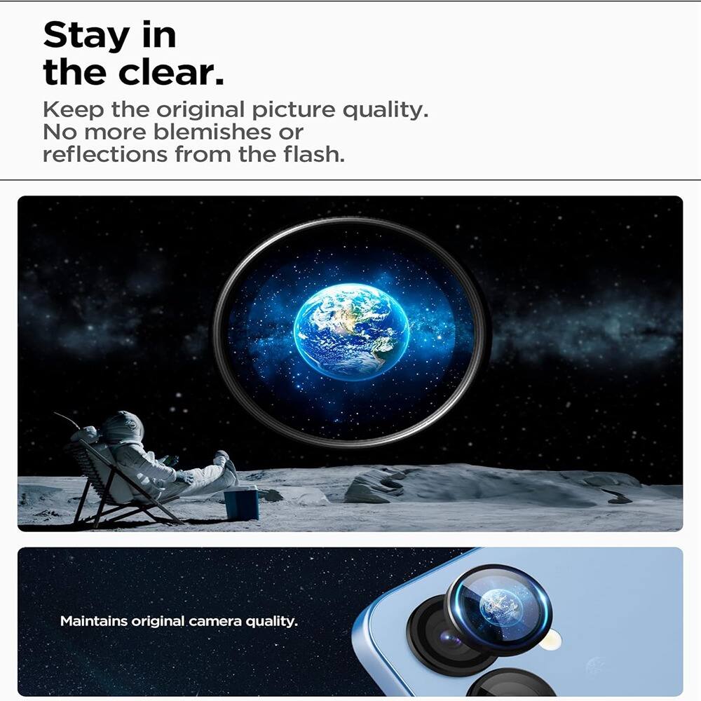 Stay in the clear.

Keep the original picture quality. No more blemishes or reflections from the flash.

Maintains original camera quality.