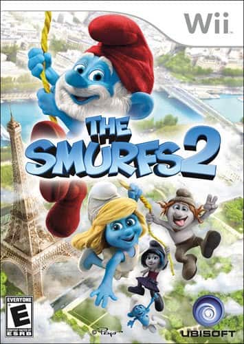 Front Standard. The Smurfs 2 - Nintendo Wii.