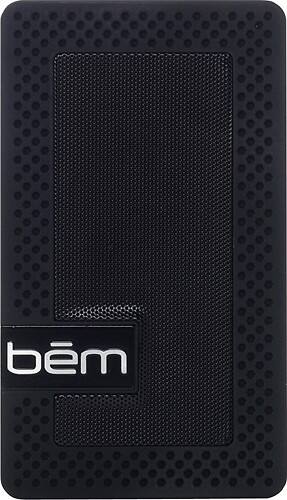 Front Standard. bem wireless - Outlet Speaker for Apple® iPod®, iPhone® and iPad® - Black.