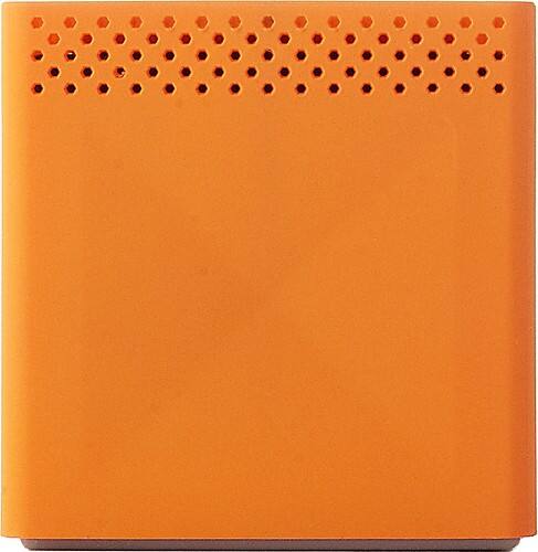 Front Standard. bem wireless - Mobile Speaker for Apple® iPod® and Most Bluetooth-Enabled Devices - Orange.