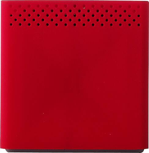 Front Standard. bem wireless - Mobile Speaker for Apple® iPod® and Most Bluetooth-Enabled Devices - Red.