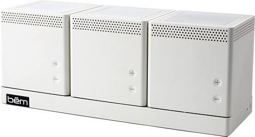 Angle Standard. bem wireless - Speakers for Apple® iPhone® and Most Bluetooth-Enabled Devices - White.