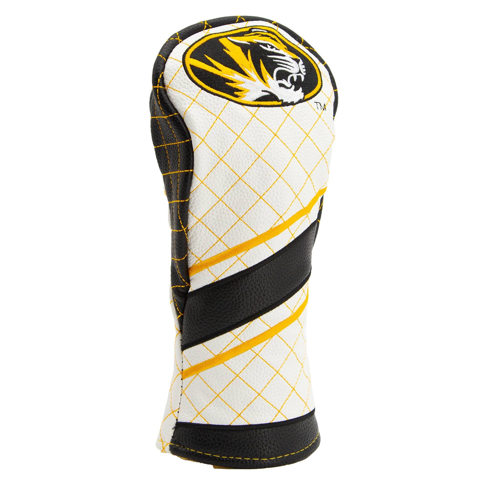 Alt View 2. Team Golf - Missouri Tigers Striped Quilted Fairway Headcover - Multicolor.
