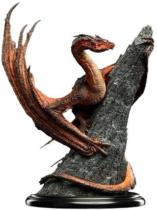 Front. Weta Workshop - WETA Workshop Small Polystone - The Hobbit Trilogy - Smaug the Magnificent Miniature Statue - COLLECTIBLES - Multicolor.