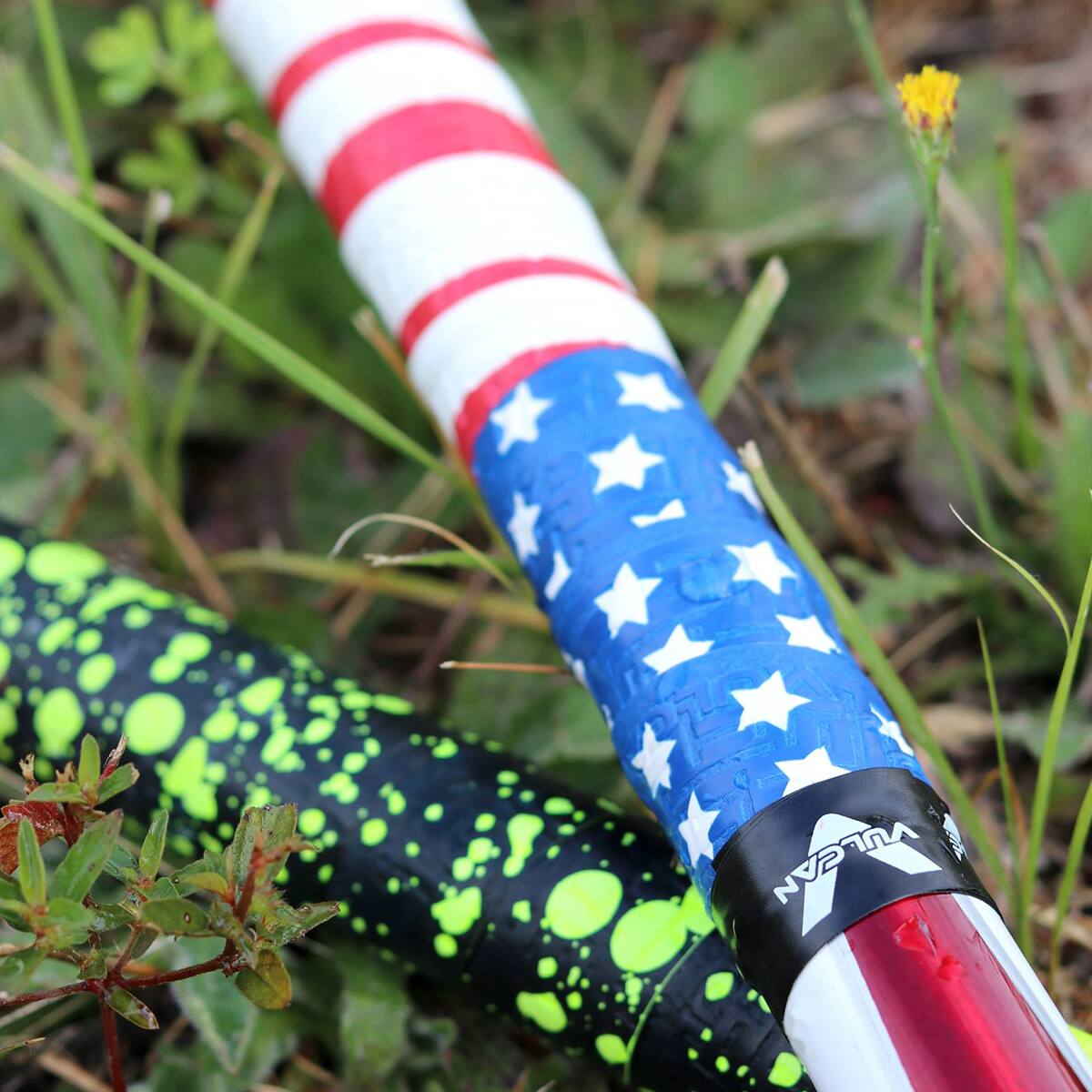 Alt View 3. Vulcan - Vulcan Max Control Replacement Pickleball Grip Tape Wrap - Black - Black.