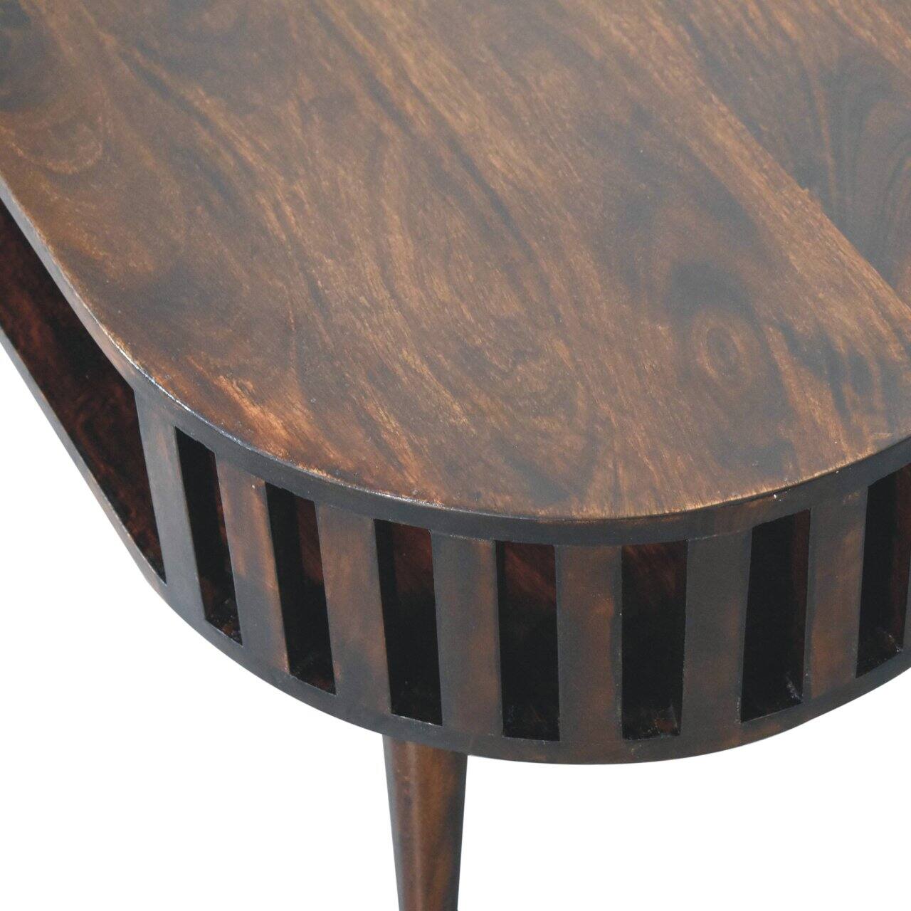Alt View 2. Artisan Furniture - Artisan Furniture Solid Wood Ariella California Walnut Coffee Table - Brown.