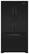 Front. KitchenAid - 21.8 Cu. Ft. Counter-Depth French Door Refrigerator - Black.